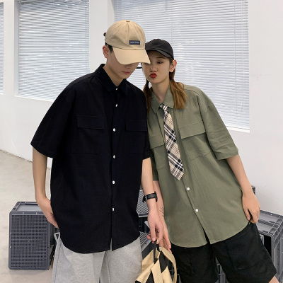 潮流煥新，舒適隨心 純棉寬松韓版長(zhǎng)袖襯衫，定義青年男裝新風(fēng)尚